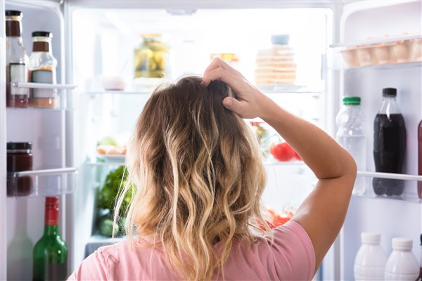 איך לרוקן מזון מהמקרר לפני הובלה